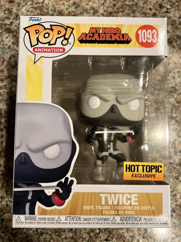 Funko Pop! Twice #1093 Hot Topic Exclusive My Hero Academia MHA - FREE PROTECTOR