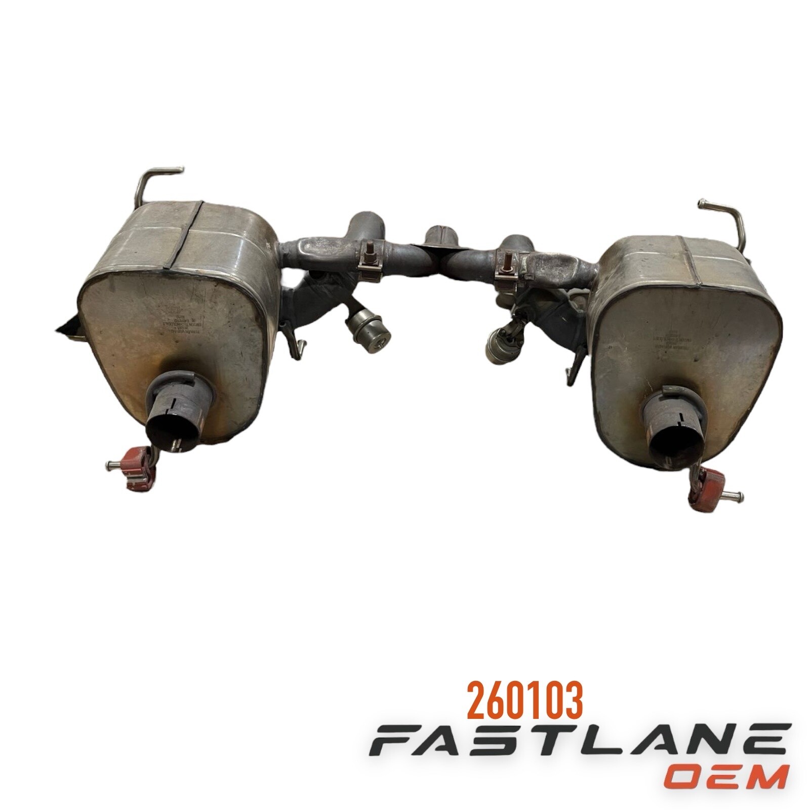 2010-2015 FERRARI 458 ITALIA REAR ENGINE PIPE SECTION ASSEMBLY OEM 260103