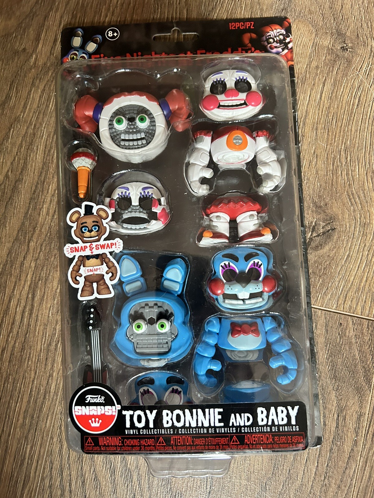 Five Nights At Freddys Toy Bonnie Baby Figure FNAF Funko Snap: Packaging Damaged