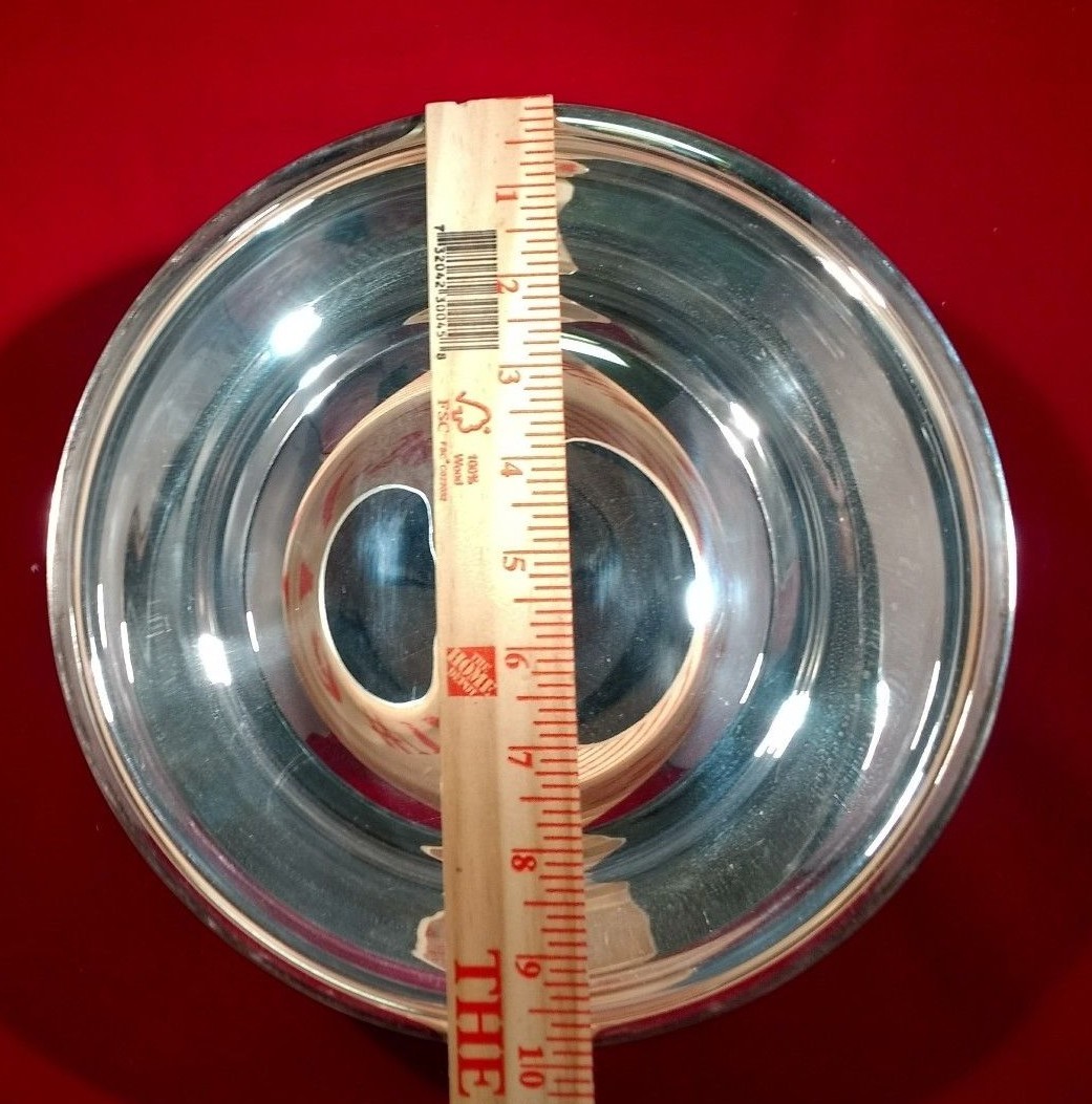 REED & BARTON SILVER PLATE DECORATIVE SERVING BOWL #106 | eBay