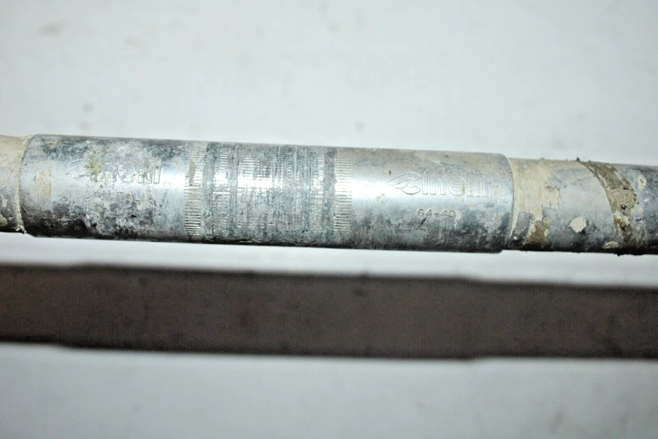 Manillar vintage Cinelli Dropbar 26,2 mm 42 cm Racing Touring Road envío a EE. UU. Foto 4 de 4