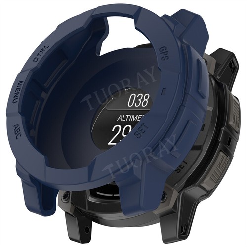 Do Garmin Instinct E 40mm / E 45mm Silikon Smart Watch Protector Case Cover - Zdjęcie 7 z 167