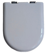 Selles Anjou / Marly Toilet Seat and Cover in MISTY PINK c/w CP hinges ORIGINAL