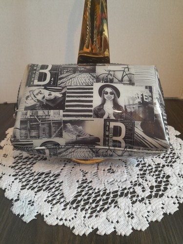 CATSEYE LONDON BLACK AND WHITE MAKEUP POUCH - Picture 6 of 6