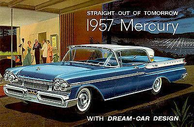 1957 Mercury - Straight Out of Tomorrow - Promotional Advertising Magnet - Picture 1 of 2