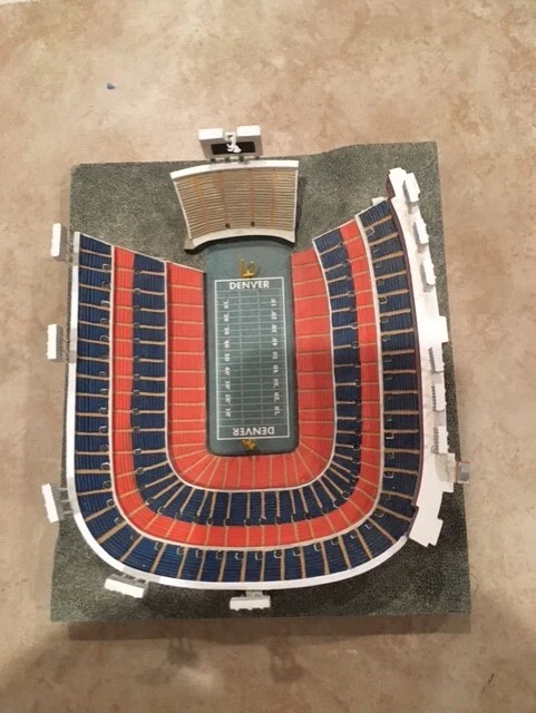 Denver Broncos Bridgepoint Collectibles Mile High Stadium Replica