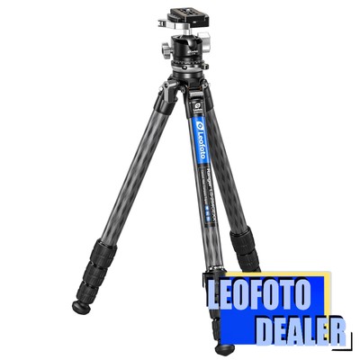 Leofoto LS-284CEX X Verison Mini Tripod w Integrated Leveling+Head LH-30LR