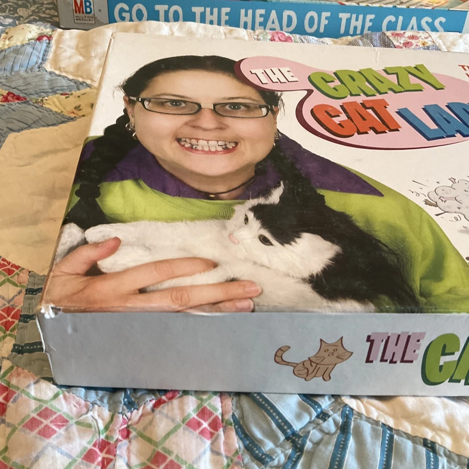 Juego de mesa Archie McPhee The Crazy Cat Lady 2013 100 % completo usado en excelente estado Foto 2 de 4