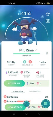 galarian mr mime pokemon card Galarian Mr. Rime ( Galarian Mr. Mime Evolution ) Pokemon Tr@de Go