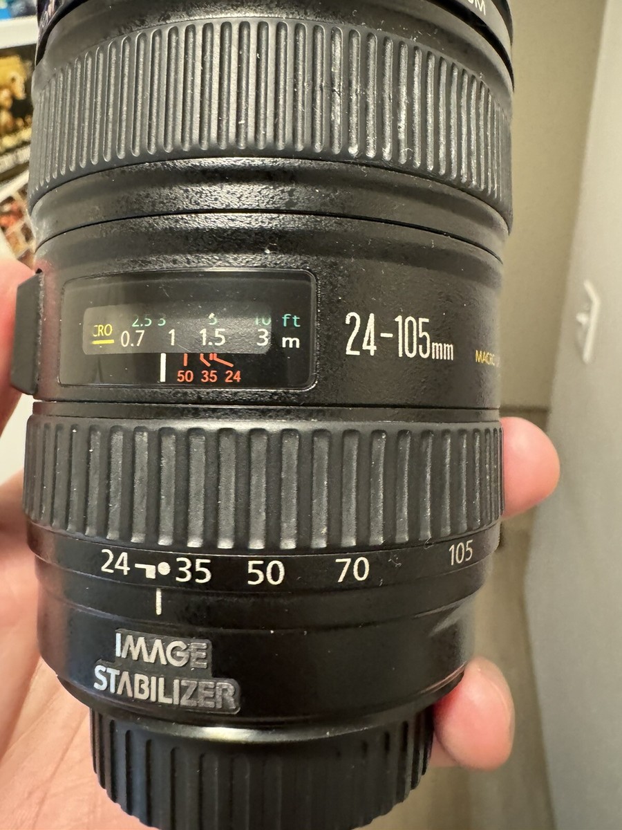 Canon EF 24-105mm F4 1:4 L IS USM Lens Good Condition Ships Canon EF 24-105mm F4 1:4 L IS USM Lens Good Condition Ships