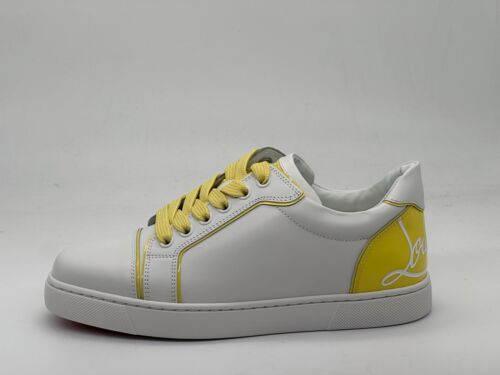 Christian Louboutin FUN VIEIRA Leather Signature Low Top Sneakers Shoes $895 - Picture 3 of 18