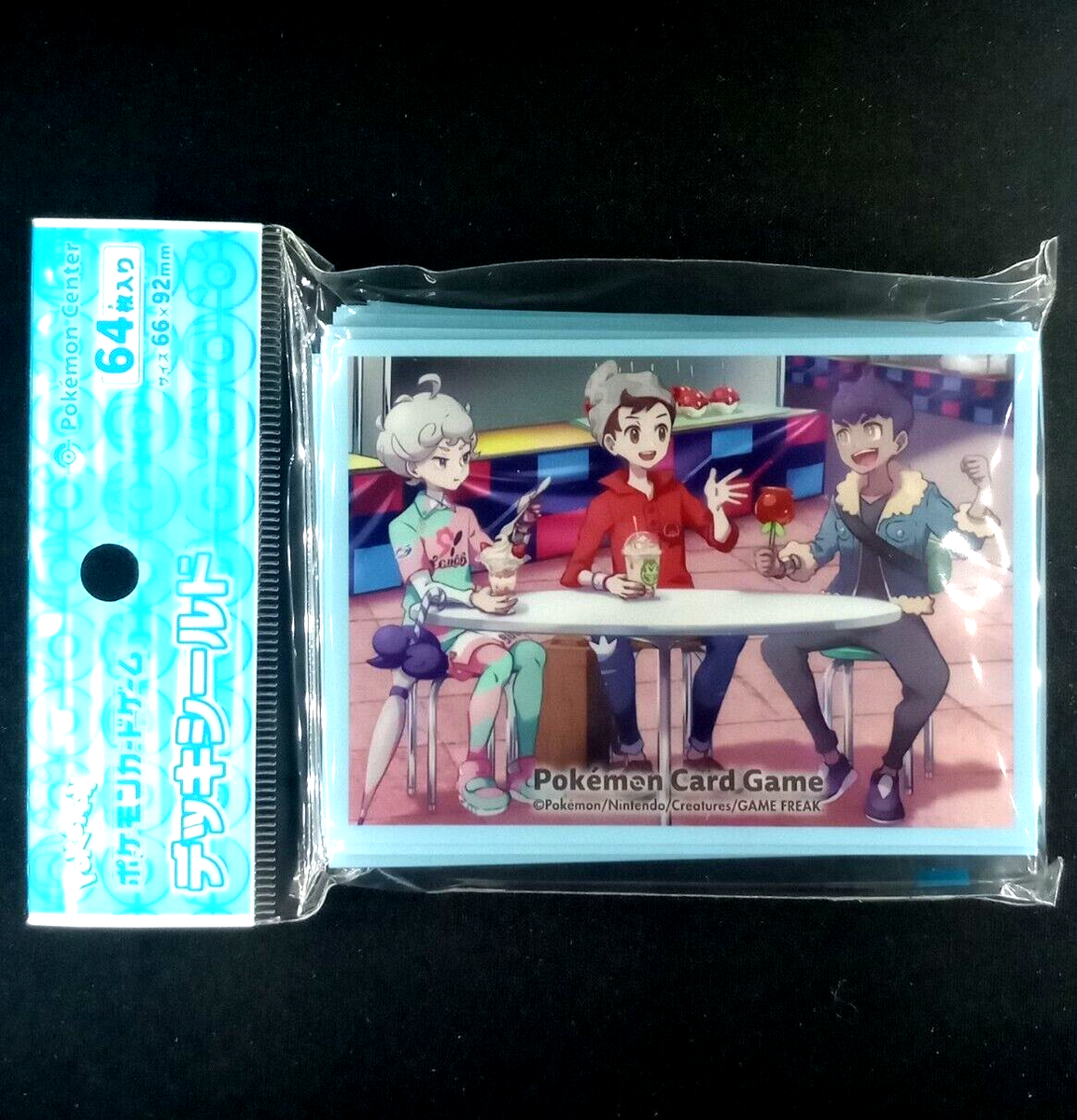 Trainers Off Shot! Bede Victor Hop Sleeves (64 Ct) - Japan Pokemon