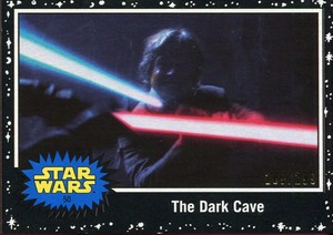 Star Wars JTTROS Green Parallel Base Card #50 The Dark Cave