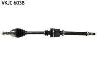 SKF Vkjc 6038 Antriebswelle For Renault