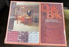Vintage Quick Brik Red Fireproof 2 Boxes 39 Bricks Wall Covering 10 Square Ft — photo 2