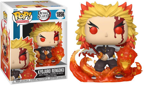 *IN HAND* Funko Pop! DEMON SLAYER Anime Kyojuro Rengoku (9th Form) #1856 - Picture 1 of 1
