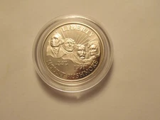 1991 US Mount Rushmore Proof Clad Half Dollar, coin only w/ capsule