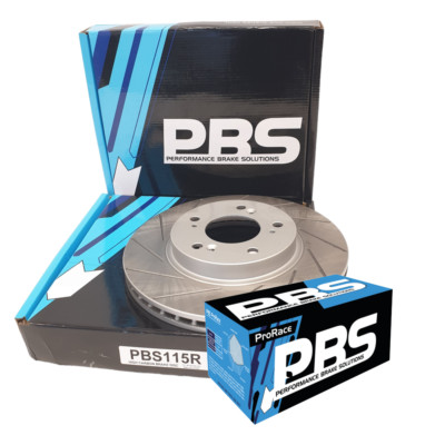 PBS PRORACE BREMSSCHEIBEN & BELÄGE VORNE | FÜR HONDA INTEGRA DC2 TYPE R (282MM)