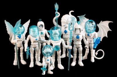 Colorforms Aliens Four Horsemen Outer Space Men SDCC Exclusive