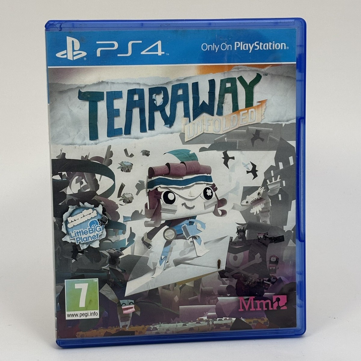 Tearaway Unfolded PS4 Sony Playstation Game LittleBigPlanet Boxed