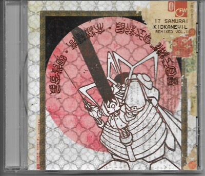 KIDKANEVIL -17 Samurai Remixed Vol. 1- 17 track CD Andreya Triana/Jehst