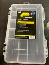 Plano 2371304 Compartment Box With 13 Compartments, Plastic, 1 57/64 In H X