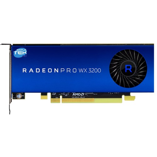AMD RADEON PRO WX 3200 4GB Video Card Editing Rendering Workstation 4 MiniDP - Picture 2 of 6