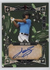 2023 5 Card Draw Modern Holographic Sparkles Foil Green 3/3 Jose Salas Auto nd3