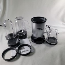Magic Bullet Blender MBR-1101 Motor Base Blades And 3 Cups