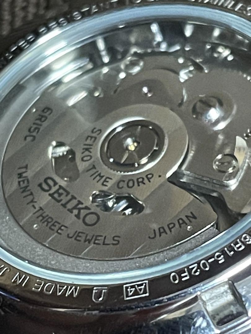 SEIKO PRESAGE Authentic Men's Seiko Watch SARX001 6R15-02F0