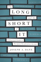 Joseph A. Dane | The Long And The Short Of It | Taschenbuch | Englisch (2010)