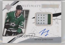 2017-18 Ultimate Collection Rookies 44/49 Denis Gurianov #65 Patch Auto 0su0