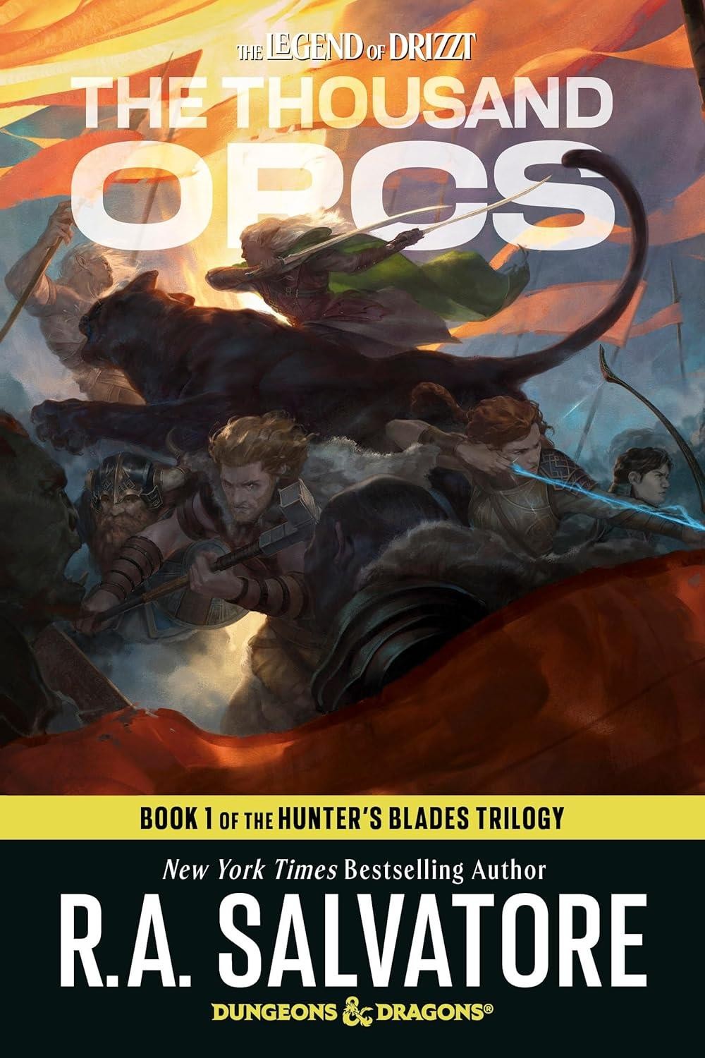 The Thousand Orcs: Dungeons & Dragons by R.A. Salvatore Paperback