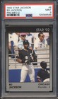 1992 Star Bo Jackson Baseball BO JACKSON High School Info #4 PSA 9 WHITE SOX MT