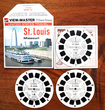 VIEWMASTER ST LOUIS MISSOURI GAF A453 3 REEL SET