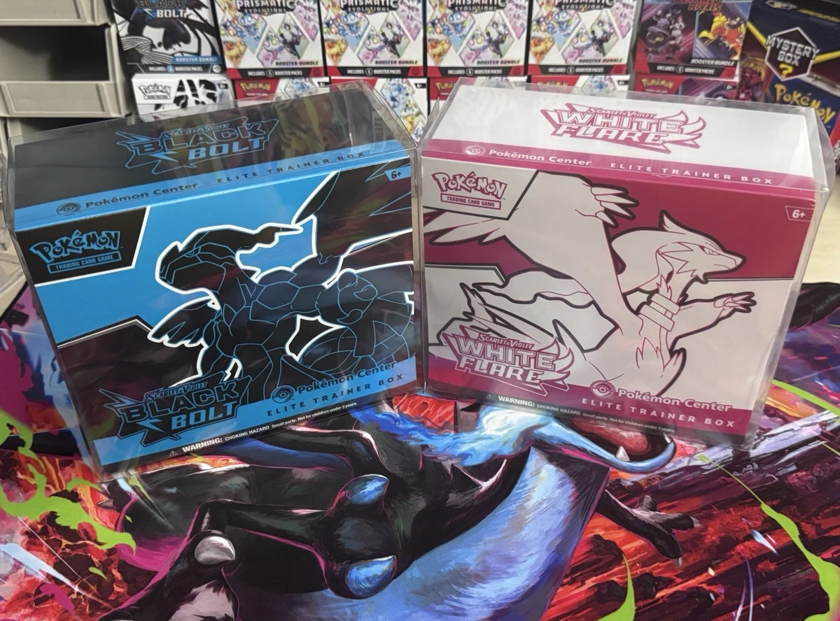 Pokémon TCG Black & White Sealed Collectible Card Game Boxes in