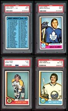 1974-75 Topps Hockey Near Complete Set 7 - NM 7035131 (167 / 264 cards)