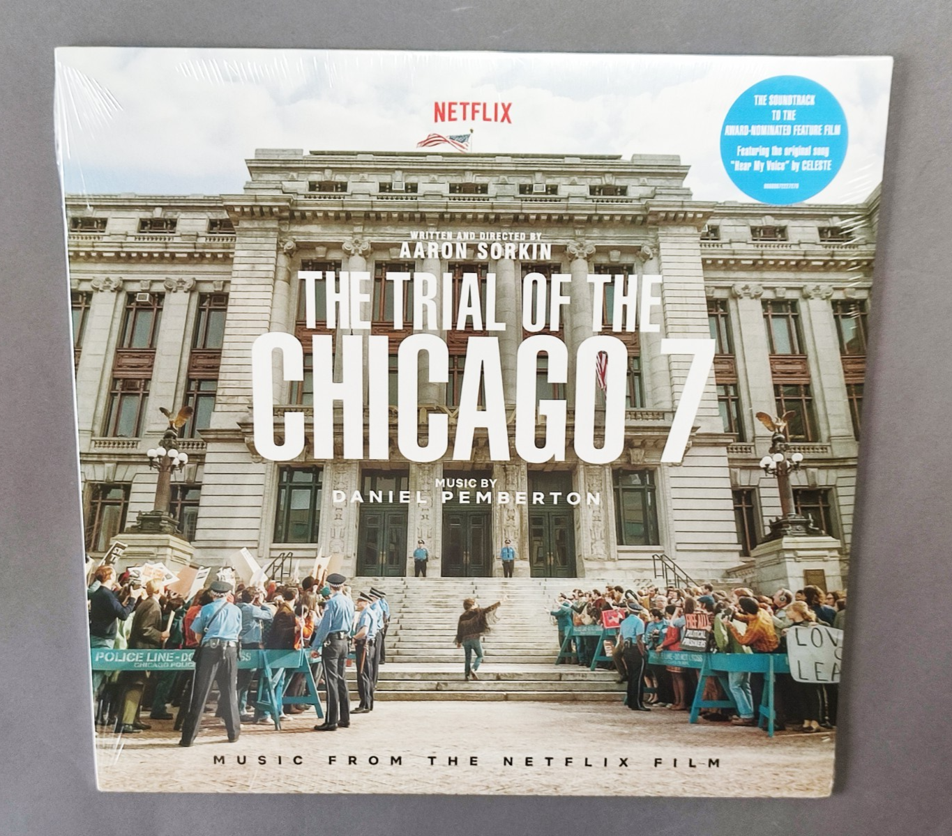 2020 VINYL RECORD - THR TRIAL OF THE CHICAGO 7 SOUNDTRACK FT CELESTE - SEALED