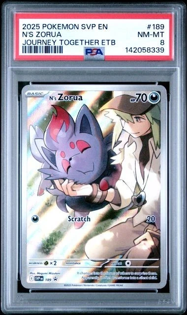 N's Zorua 189 Sv: Scarlet & Violet Promo Cards for sale | eBay