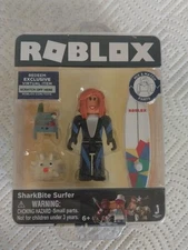 NEW Roblox SharkBite Surfer Figure w/ Exclusive Virtual Item Code 