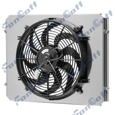 Shroud Electirc Fan Fit 1955-1957 Chevy Bel Air Nomad 4.3L 4.6L V8 NEW