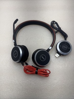 Jabra Evolve 40 Wired Stereo USB Headset HSC017