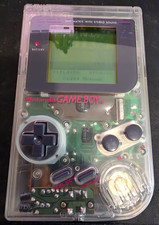 Nintendo Game Boy DMG-01 Clear Transparent Play It Loud Editon. Great Condition.