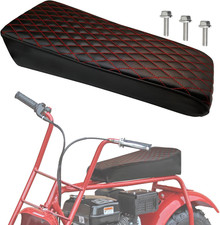 19" Upgraded Coleman CT200U Seat,Red Stitching Pattern for CT200U-A Mini Bike Se