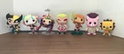 Lot of (7) Funko Pop! Anime Marvel DC and Television Funko Pop! Loose OOB Lot