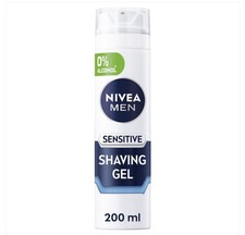 NIVEA Men Sensitive Shaving Gel 200ml 30.00 per litre