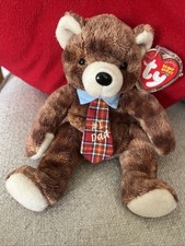 Number One Dad TY Beanie Babies Baby Pappa Bear Father s Day Collectible