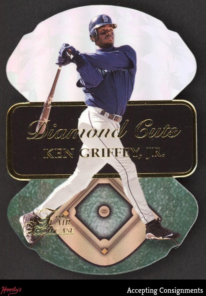 1997 Flair Showcase Diamond Cuts #5 Ken Griffey Jr. MARINERS HOF