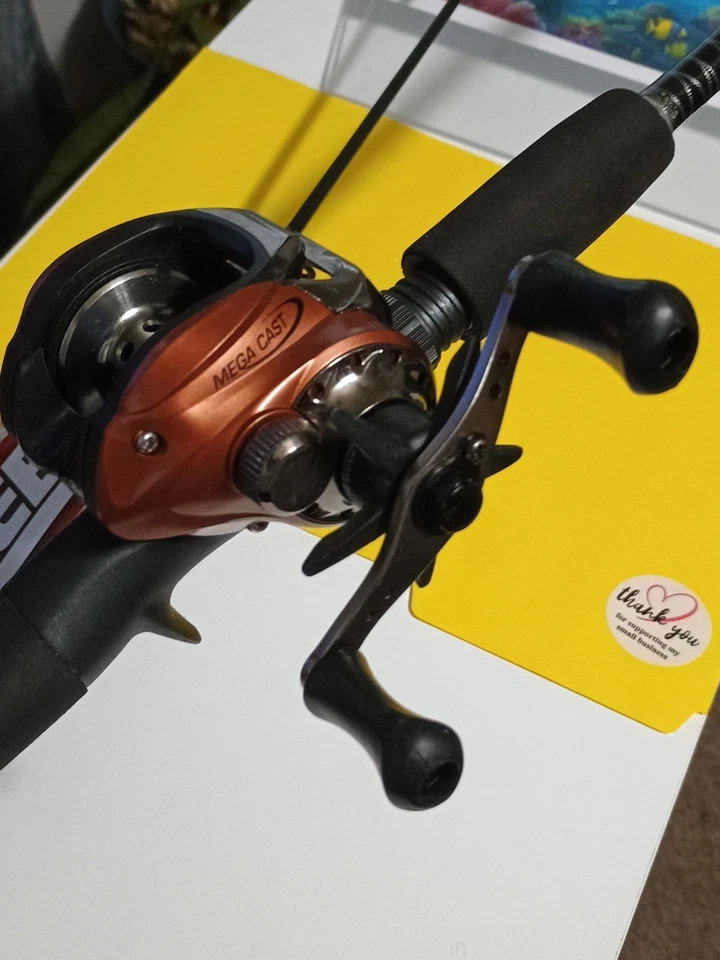 baitcasting Fishing Rhino Tough 6' Med 6-14lb And Reel Bass Pro Shop - Image 4 of 4