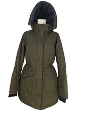 Lole Malory Womens Down Winter Jacket Coat Parka Green  Sz S